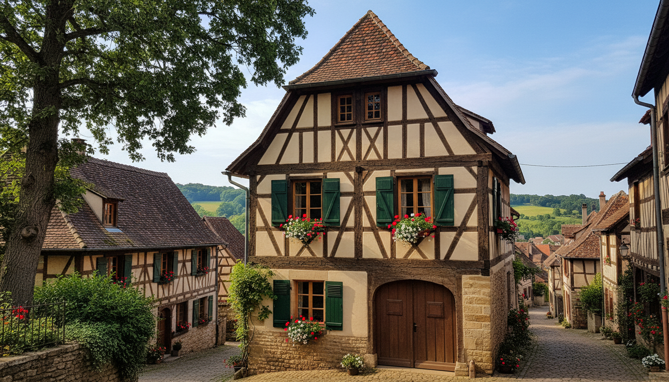 découvrez le charme intemporel des maisons en colombage, leur architecture unique et les secrets qui rendent ces bâtisses traditionnelles si captivantes.