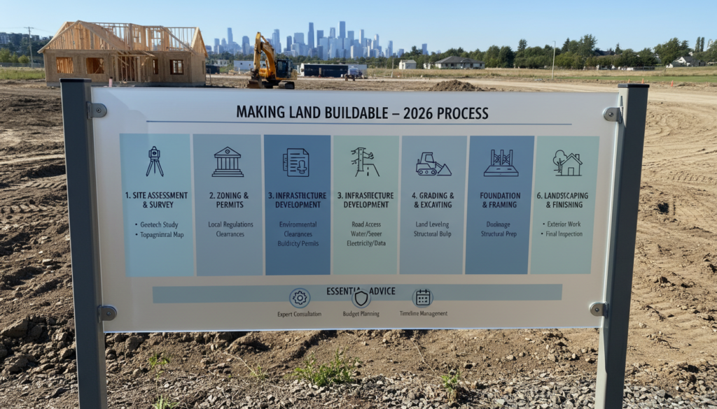 découvrez les étapes clés et conseils indispensables pour rendre un terrain constructible en 2026, afin de réussir votre projet immobilier en toute sérénité.