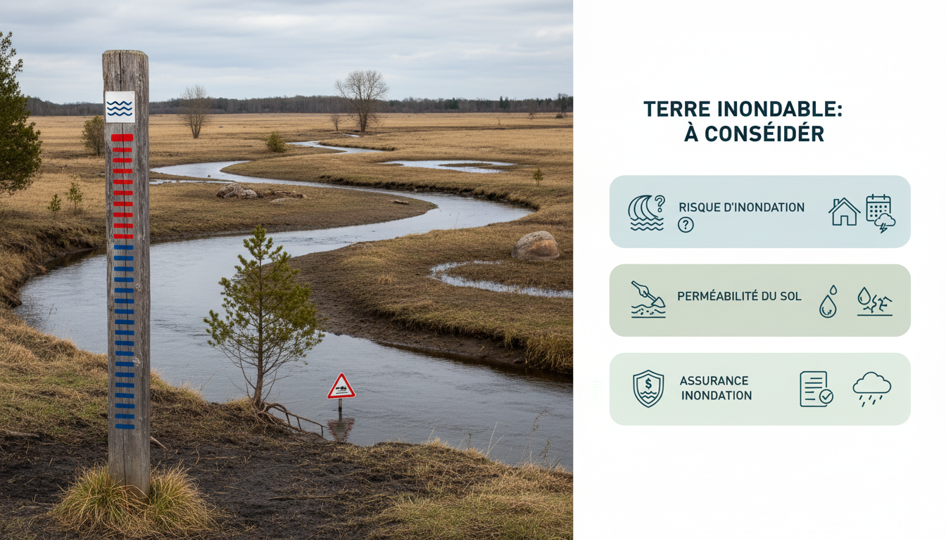 découvrez les essentiels à connaître avant d'acheter un terrain en zone inondable : risques, réglementations et conseils pour un achat sécurisé.